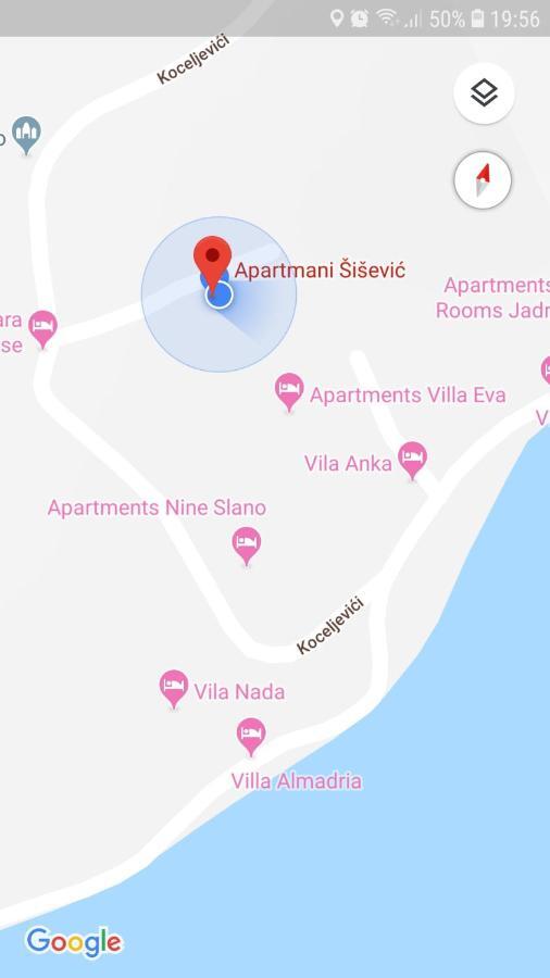 Apartments Sisevic - Comfort Apartments With Balconies And Sea View 斯拉诺 外观 照片